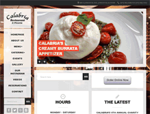 Tablet Screenshot of calabrianj.com